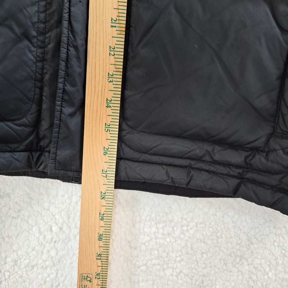 Eddie Bauer Mens L Black Down Vest Quilted‎ Goose Down Puffer Lightweight Casual - Picture 4 of 10